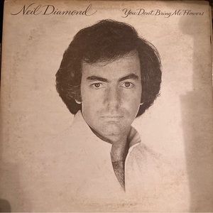 Neil Diamond, You Don't Bring Me Flowers - Rock Vinyl LP Record 1978 (CBS 86077)